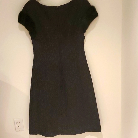 Vintage Black Saks Fifth Avenue Cocktail Dress - Picture 6 of 13